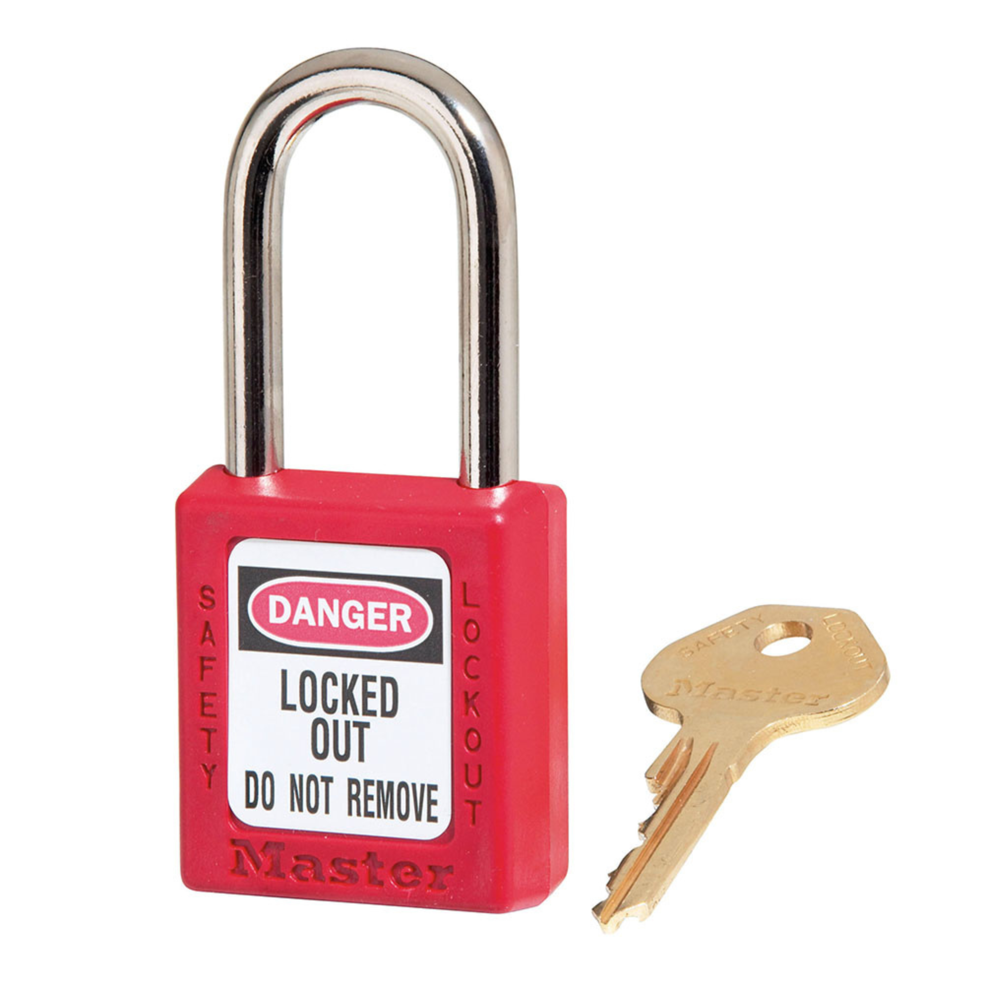 Master Lock Red Safety Padlock from GME Supply